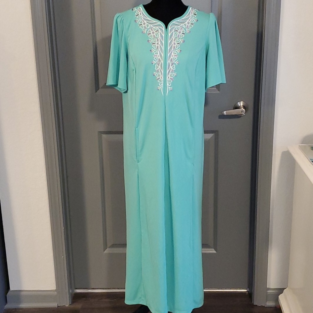 Vintage Bob Mackie Wearable Art Robe House Dress